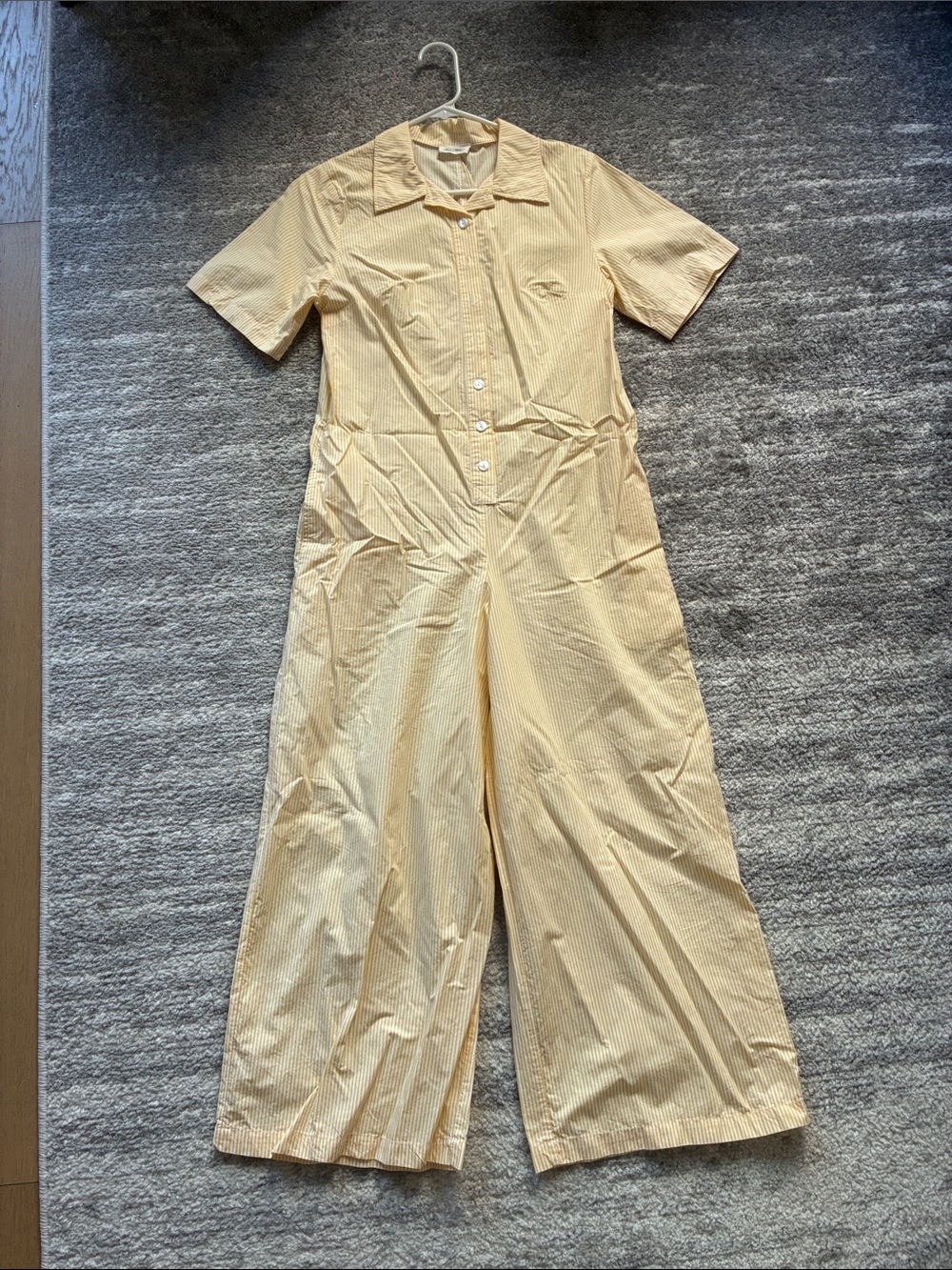 American Vintage Poplin S/S Jumpsuit Size Small. Like New!